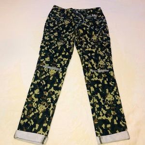 Dollhouse Girls 14 Army Print jeans Pants
